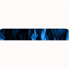 Smoke Flame Abstract Blue Small Bar Mats