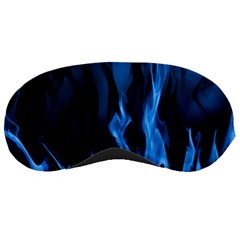 Smoke Flame Abstract Blue Sleeping Masks