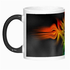 Smoke Rainbow Abstract Fractal Morph Mugs