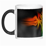 Smoke Rainbow Abstract Fractal Morph Mugs Left