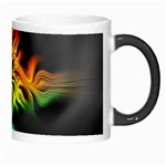 Smoke Rainbow Abstract Fractal Morph Mugs Right