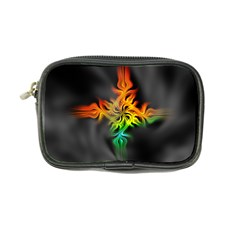 Smoke Rainbow Abstract Fractal Coin Purse