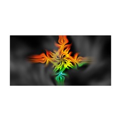 Smoke Rainbow Abstract Fractal Yoga Headband