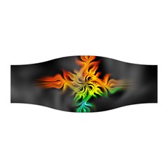 Smoke Rainbow Abstract Fractal Stretchable Headband