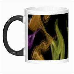 Smoke Rainbow Colors Colorful Fire Morph Mugs