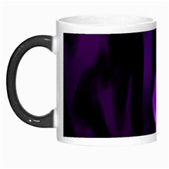 Smoke Flame Abstract Purple Morph Mugs