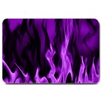 Smoke Flame Abstract Purple Large Doormat  30 x20  Door Mat