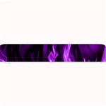 Smoke Flame Abstract Purple Small Bar Mats 24 x4  Bar Mat