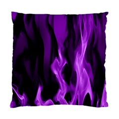 Smoke Flame Abstract Purple Standard Cushion Case (one Side)