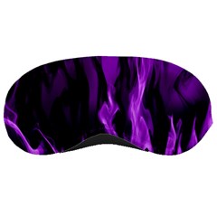 Smoke Flame Abstract Purple Sleeping Masks