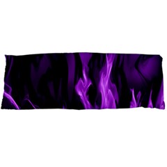 Smoke Flame Abstract Purple Body Pillow Case Dakimakura (two Sides) by HermanTelo