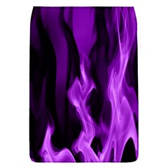 Smoke Flame Abstract Purple Removable Flap Cover (s)