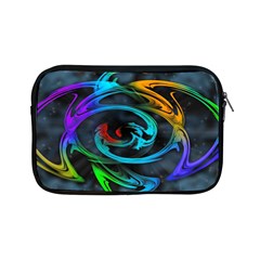 Rainbow Fractal Clouds Stars Apple Ipad Mini Zipper Cases by HermanTelo