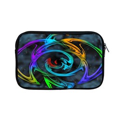 Rainbow Fractal Clouds Stars Apple Macbook Pro 13  Zipper Case