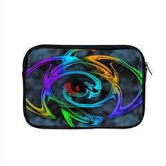 Rainbow Fractal Clouds Stars Apple Macbook Pro 15  Zipper Case