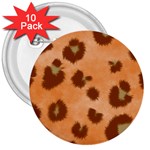 Seamless Tile Background Abstract 3  Buttons (10 pack)  Front