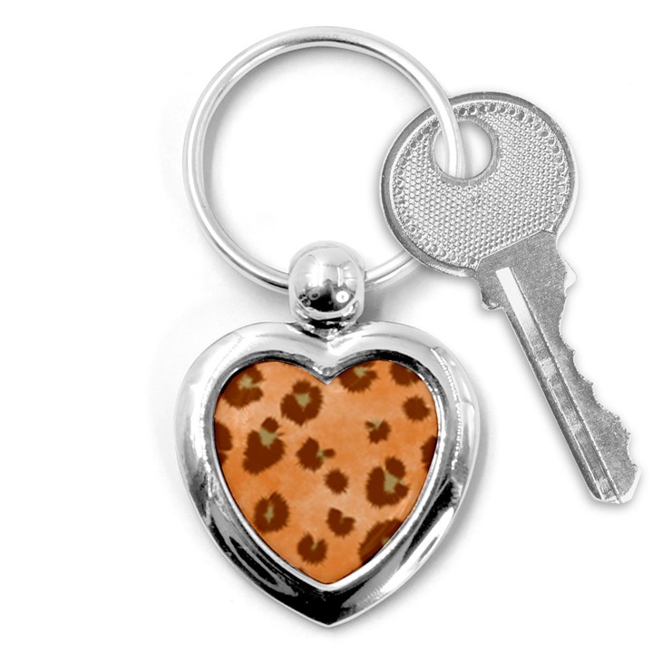 Seamless Tile Background Abstract Key Chains (Heart) 