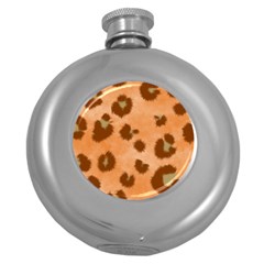 Seamless Tile Background Abstract Round Hip Flask (5 Oz)