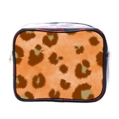 Seamless Tile Background Abstract Mini Toiletries Bag (one Side)