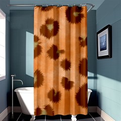 Seamless Tile Background Abstract Shower Curtain 36  X 72  (stall) 