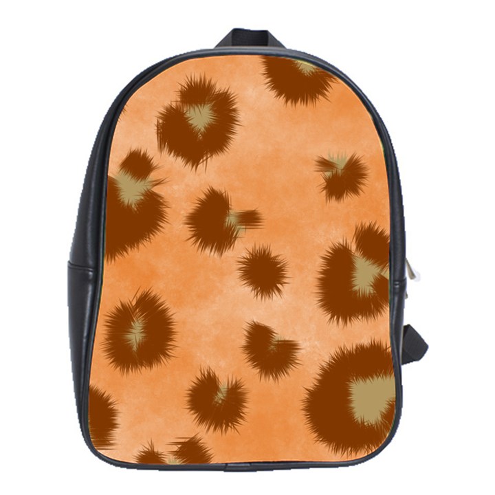 Seamless Tile Background Abstract School Bag (XL)