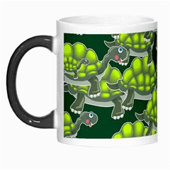 Seamless Turtle Green Morph Mugs by HermanTelo