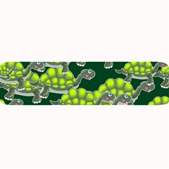 Seamless Turtle Green Large Bar Mats by HermanTelo