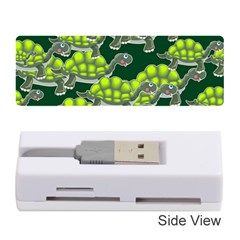 Seamless Turtle Green Memory Card Reader (stick)