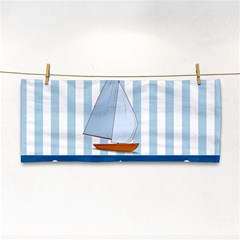 Yacht Boat Nautical Ship Hand Towel