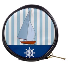 Yacht Boat Nautical Ship Mini Makeup Bag