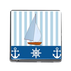 Yacht Boat Nautical Ship Memory Card Reader (square 5 Slot)