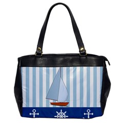 Yacht Boat Nautical Ship Oversize Office Handbag