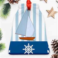 Yacht Boat Nautical Ship Ornament (bell)