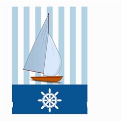 Yacht Boat Nautical Ship Large Garden Flag (two Sides)