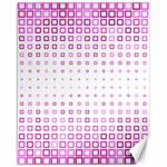 Square Pink Pattern Decoration Canvas 16  x 20  15.75 x19.29  Canvas - 1