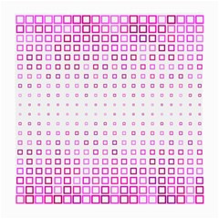 Square Pink Pattern Decoration Medium Glasses Cloth by HermanTelo