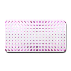 Square Pink Pattern Decoration Medium Bar Mats