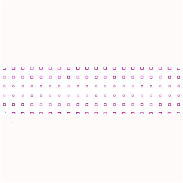 Square Pink Pattern Decoration Large Bar Mats