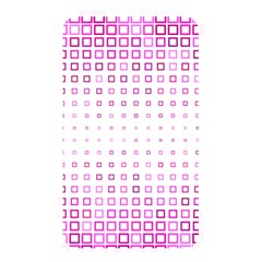 Square Pink Pattern Decoration Memory Card Reader (rectangular)