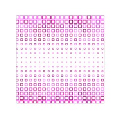 Square Pink Pattern Decoration Small Satin Scarf (square)