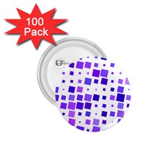 Square Purple Angular Sizes 1 75  Buttons (100 Pack)  by HermanTelo