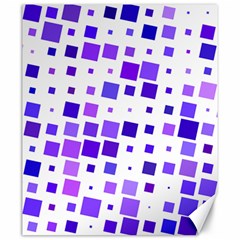 Square Purple Angular Sizes Canvas 20  X 24  by HermanTelo