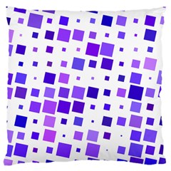 Square Purple Angular Sizes Large Cushion Case (one Side) by HermanTelo