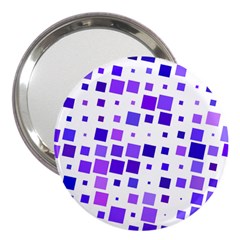 Square Purple Angular Sizes 3  Handbag Mirrors by HermanTelo