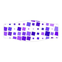 Square Purple Angular Sizes Stretchable Headband