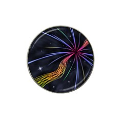 Stars Space Firework Burst Light Hat Clip Ball Marker (4 Pack) by HermanTelo