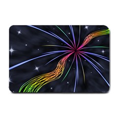 Stars Space Firework Burst Light Small Doormat 