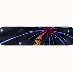 Stars Space Firework Burst Light Large Bar Mats