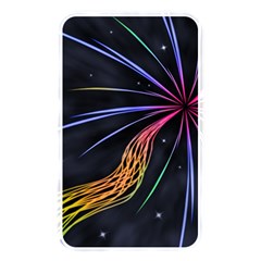 Stars Space Firework Burst Light Memory Card Reader (rectangular)