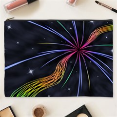 Stars Space Firework Burst Light Cosmetic Bag (xxxl)